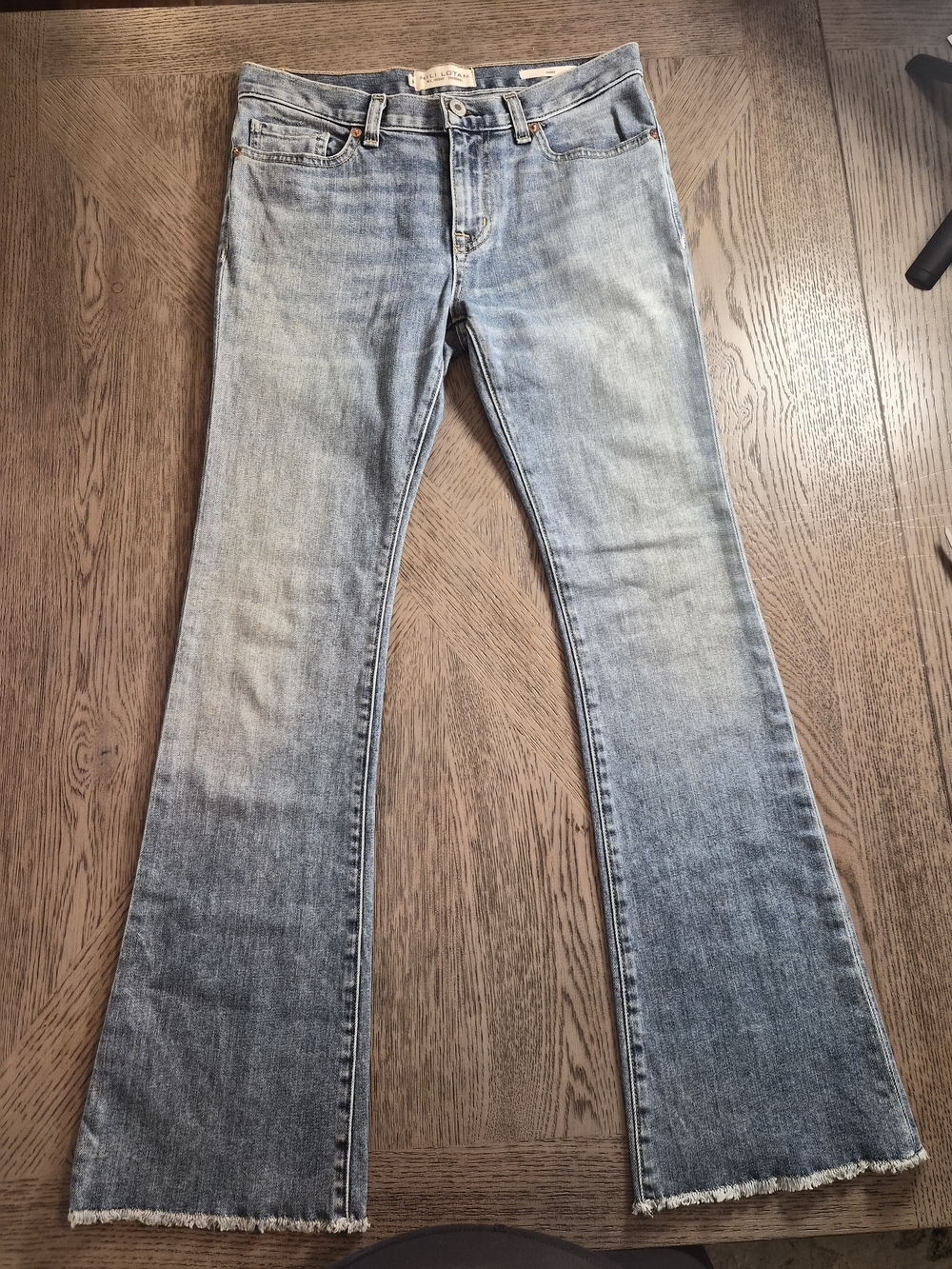 Nili Lotan Light Wash Women's Flare Jeans